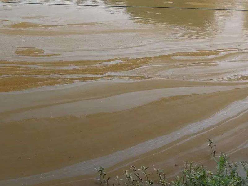 重金屬超標的水質(zhì)